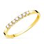 Anillo solitario o de matrimonio de oro 18k con diamantes talla brillante